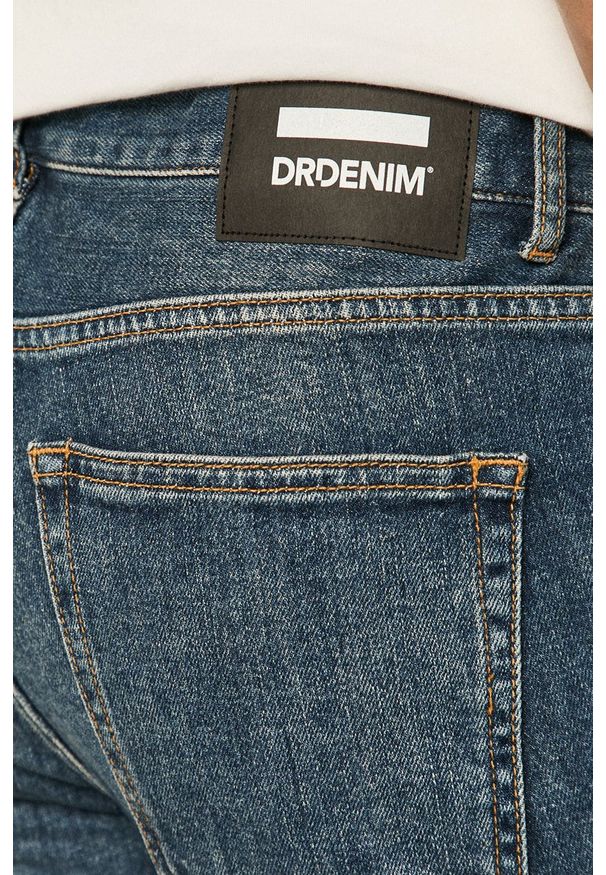 Dr. Denim Szorty męskie. Okazja: na co dzień. Kolor: niebieski. Materiał: denim. Styl: casual