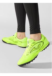 Joma Buty do piłki nożnej Liga 5 2309 LIGS2309TF Żółty. Kolor: żółty. Materiał: skóra #5