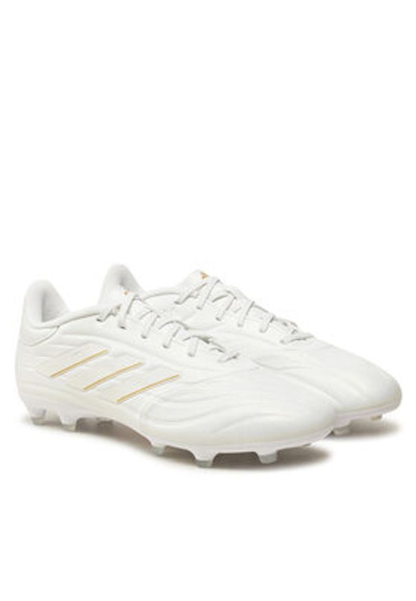 Adidas - adidas Buty do piłki nożnej Copa Pure 2 League Firm Ground IG8718 Biały. Kolor: biały. Materiał: skóra