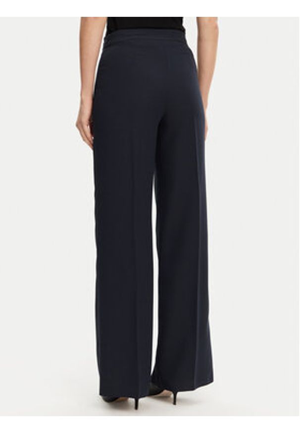 MAX&Co. Spodnie materiałowe Nantes 2518131034200 Granatowy Regular Fit. Kolor: niebieski. Materiał: syntetyk