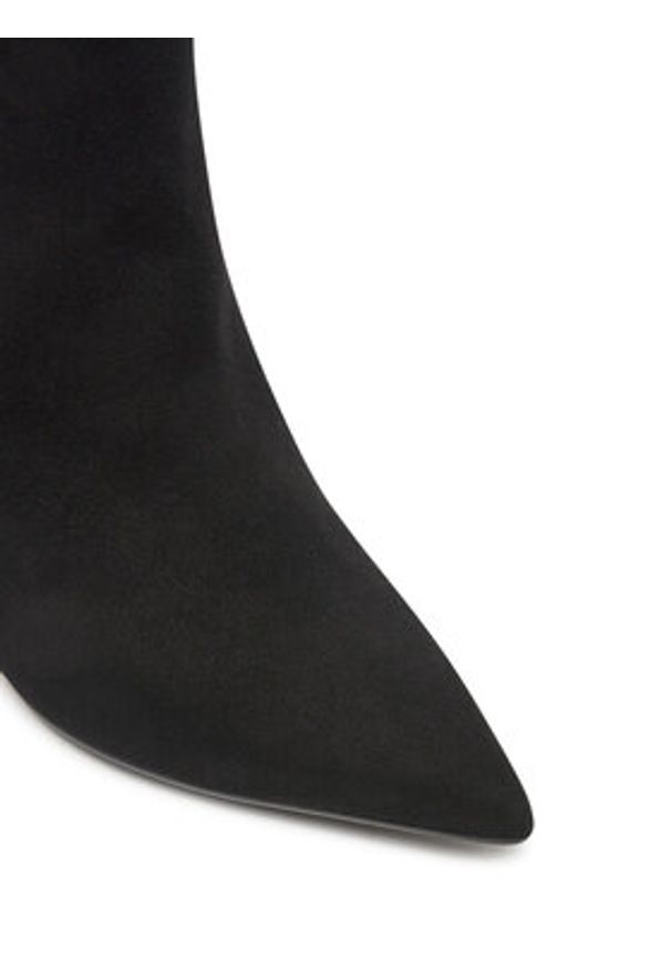 Baldowski Botki D04901-1451-001 Czarny. Kolor: czarny. Materiał: skóra, zamsz