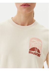 Billabong Bluza Sunpalms EBJSF00169 Beżowy Regular Fit. Kolor: beżowy. Materiał: bawełna