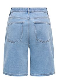 only - ONLY Szorty jeansowe Frida 15360438 Niebieski Regular Fit. Kolor: niebieski. Materiał: bawełna #7