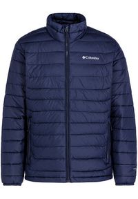 columbia - Columbia Kurtka puchowa Powder Lite 1698001 Granatowy Regular Fit. Kolor: niebieski. Materiał: syntetyk