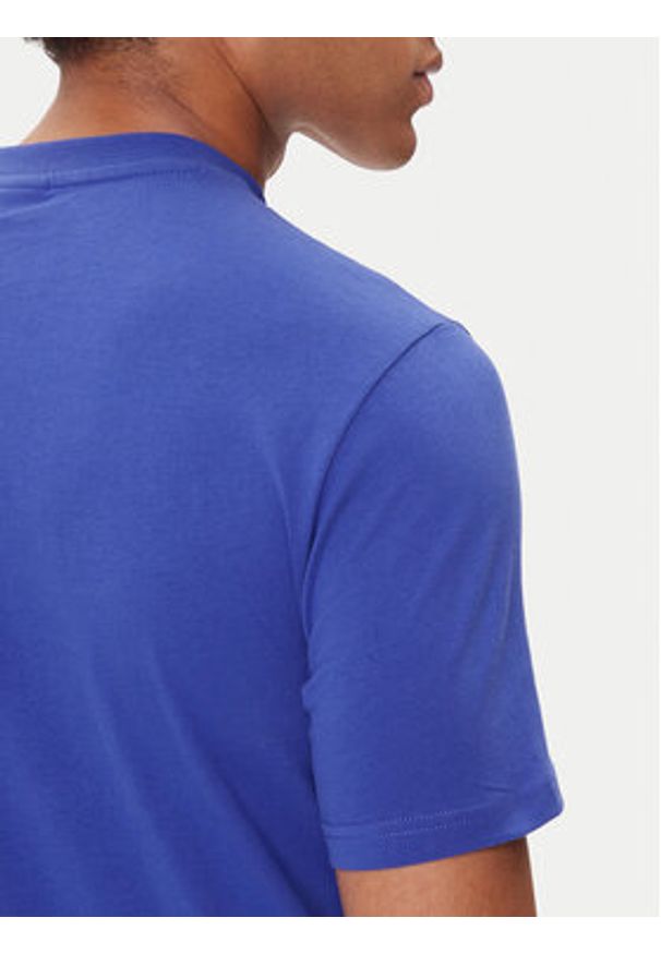 Napapijri T-Shirt S-Drapeau Ss NP0A891K Niebieski Regular Fit. Kolor: niebieski. Materiał: bawełna