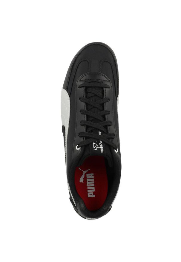 Buty męskie Puma Mapf1 Speedcat na co dzień. Okazja: na co dzień. Zapięcie: sznurówki. Kolor: czarny. Materiał: materiał, syntetyk. Szerokość cholewki: normalna. Sport: turystyka piesza