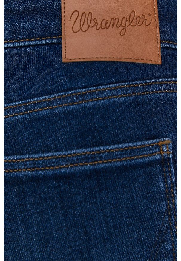 Wrangler - Jeansy Authentic Love. Kolor: niebieski