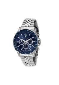 Maserati Zegarek Sfida Chronograph R8873640025 Srebrny. Kolor: srebrny