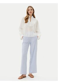 JDY Spodnie materiałowe Nelli 15345574 Niebieski Wide Leg. Kolor: niebieski. Materiał: syntetyk, bawełna #3