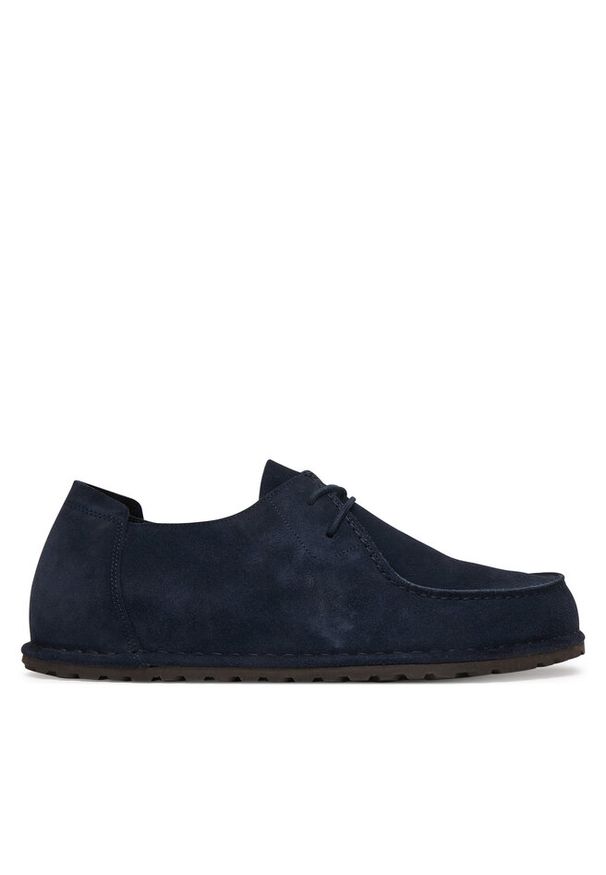 Półbuty Birkenstock. Kolor: niebieski