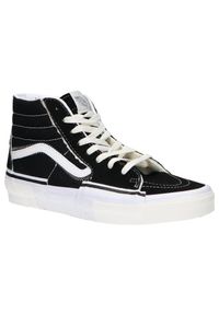 Buty do chodzenia unisex Vans Sk8-Hi Reconst. Kolor: czarny. Model: Vans SK8. Sport: turystyka piesza