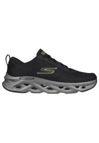 skechers - Buty Skechers Go Run Swirl Tech M 220303-BKLM czarne. Zapięcie: sznurówki. Kolor: czarny. Sport: bieganie #1