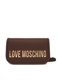 Love Moschino - LOVE MOSCHINO Torebka JC4028PP1NKD0301 Brązowy. Kolor: brązowy. Materiał: skórzane