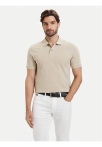 BOSS Polo Pallas 50553564 Beżowy Regular Fit. Typ kołnierza: polo. Kolor: beżowy. Materiał: bawełna #1
