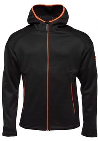 GLENMUIR - Męski Sweter Sportowy Loap Gamor Czarny 3XL - Komfort i Wydajność. Kolor: czarny, pomarańczowy, wielokolorowy. Materiał: poliester
