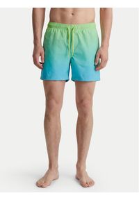Jack & Jones Szorty kąpielowe Maui Horizon 12291438 Zielony Regular Fit. Kolor: zielony. Materiał: syntetyk #1