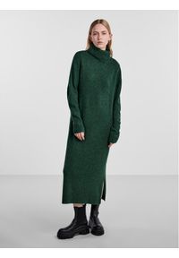 Pieces Sukienka dzianinowa 17126281 Zielony Regular Fit. Kolor: zielony. Materiał: dzianina, syntetyk #1