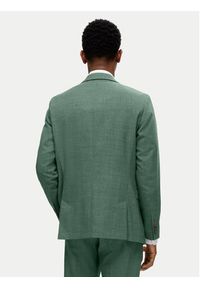 Selected Homme Marynarka 16087870 Zielony Slim Fit. Kolor: zielony. Materiał: syntetyk