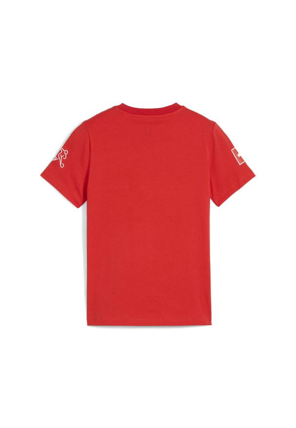 Puma - Młodzieżowa koszulka FtblCulture Szwajcaria PUMA Red White. Kolor: czerwony, biały, wielokolorowy. Sport: piłka nożna