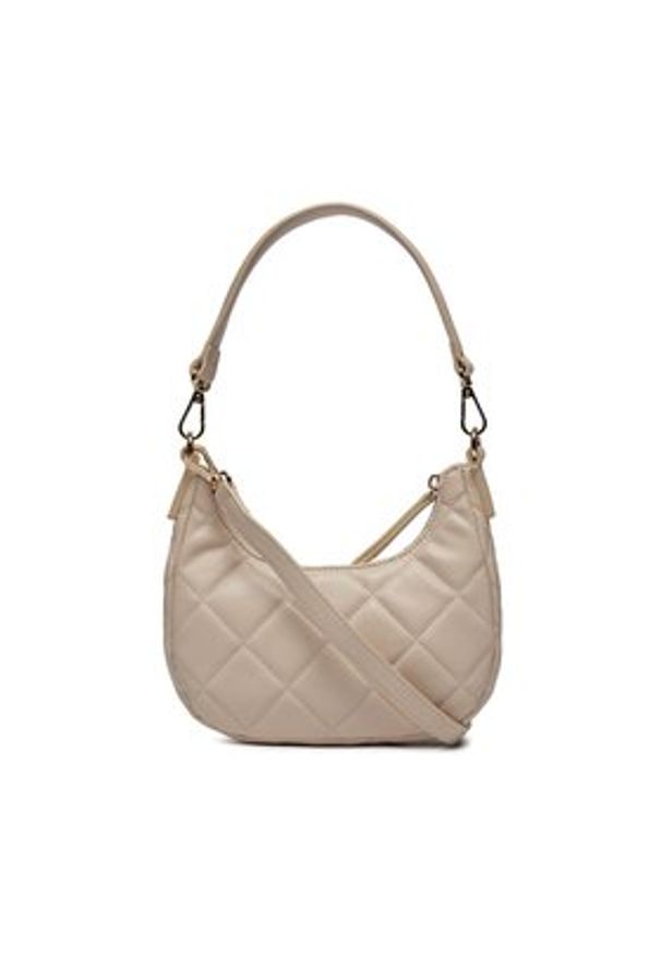 VALENTINO - Valentino Torebka Ocarina VBS3KK45R Écru. Kolor: kremowy. Materiał: skórzane