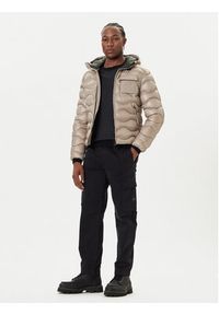 Blauer Kurtka przejściowa 25WBLUC02080 Beżowy Regular Fit. Kolor: beżowy. Materiał: syntetyk