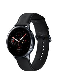 Smartwatch SAMSUNG Galaxy Watch Active 2 SM-R820N 44mm Stal Nierdzewna Czarny. Rodzaj zegarka: smartwatch. Kolor: czarny. Materiał: skóra. Styl: elegancki #4