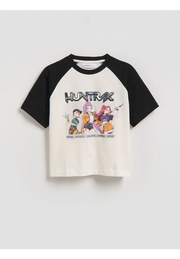 Reserved - T-shirt Kpop Demon Hunters™ - wielobarwny. Materiał: bawełna