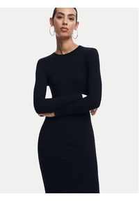 Desigual Sukienka codzienna Lincoln 24WWVK58 Szary Slim Fit. Okazja: na co dzień. Kolor: szary. Materiał: syntetyk. Typ sukienki: proste. Styl: casual #2