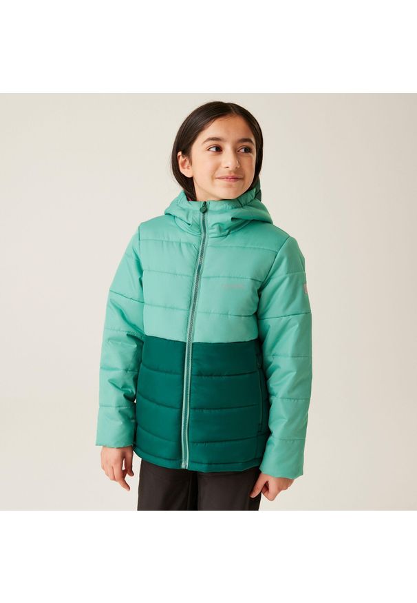 Regatta - Lofthouse VIII Dziecięca kurtka turystyczna z przegrodami. Kolor: niebieski. Styl: młodzieżowy, sportowy. Sport: turystyka piesza