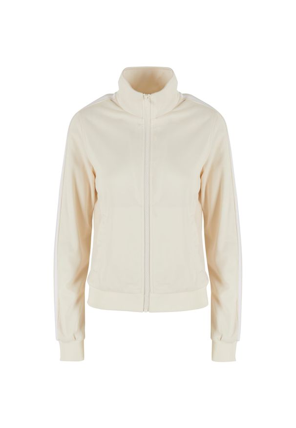 Kurtka damska Urban Classics Retro Track. Kolor: biały. Materiał: materiał