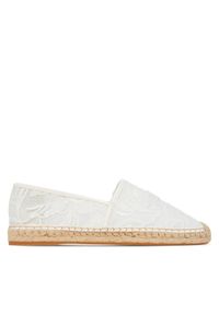 Karl Lagerfeld - Espadryle KARL LAGERFELD. Kolor: biały