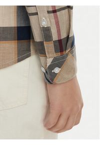 Barbour Koszula Bredon LSH1353BR37 Beżowy Regular Fit. Kolor: beżowy. Materiał: bawełna #3