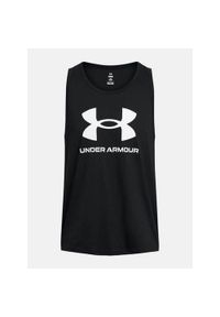 Koszulka treningowa męska Under Armour 1382883001. Kolor: czarny. Długość rękawa: bez rękawów