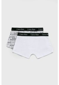 Calvin Klein Underwear - Bokserki dziecięce 104-176 cm (2-pack). Kolor: biały. Materiał: bawełna, dzianina, elastan. Wzór: gładki #2