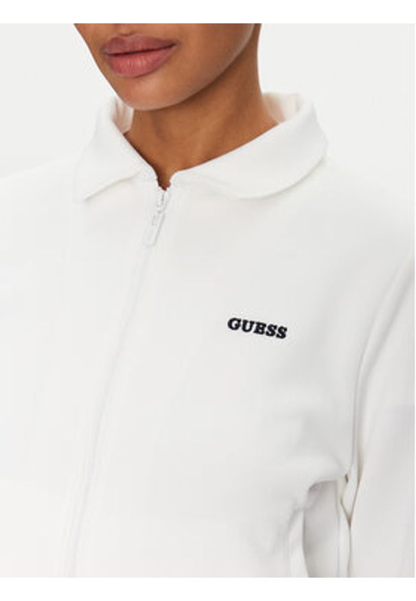 Guess Bluza V5GQ03 KCYF2 Biały Regular Fit. Kolor: biały. Materiał: syntetyk
