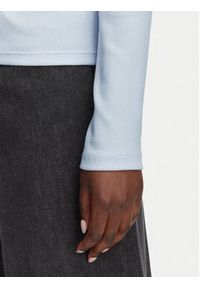 Calvin Klein Jeans Bluzka LV047D218G Fioletowy jasny Slim Fit. Kolor: fioletowy. Materiał: bawełna #2