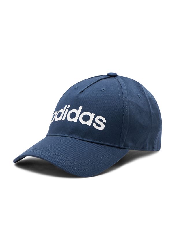 Adidas - Czapka z daszkiem adidas Daily Cap GN1989 Crenav/White. Kolor: niebieski. Materiał: materiał