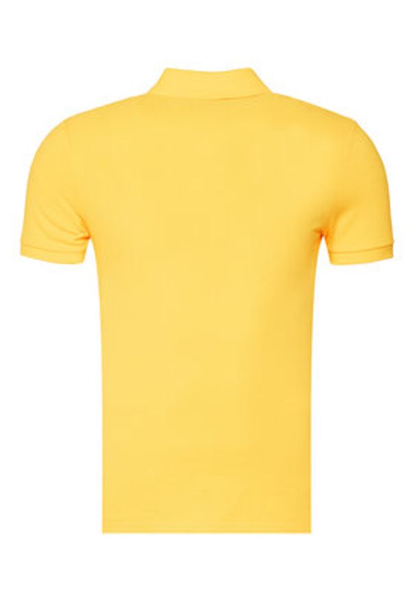 Polo Ralph Lauren Polo Core Replen 710795080 Żółty Slim Fit. Typ kołnierza: polo. Kolor: żółty. Materiał: bawełna