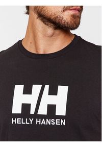 Helly Hansen T-Shirt Logo 33979 Czarny Regular Fit. Kolor: czarny. Materiał: bawełna