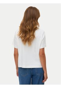 Vero Moda T-Shirt Yma 10338503 Biały Regular Fit. Kolor: biały. Materiał: bawełna #5
