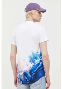 Hollister Co. t-shirt bawełniany wzorzysty. Materiał: bawełna. Długość rękawa: krótki rękaw. Długość: krótkie. Wzór: nadruk. Styl: klasyczny #4