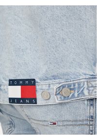 Tommy Jeans Kurtka jeansowa Aiden DM0DM18774 Błękitny Oversize. Kolor: niebieski. Materiał: bawełna