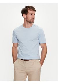BOSS - Boss T-Shirt Tessler 150 50468395 Błękitny Slim Fit. Kolor: niebieski. Materiał: bawełna #1