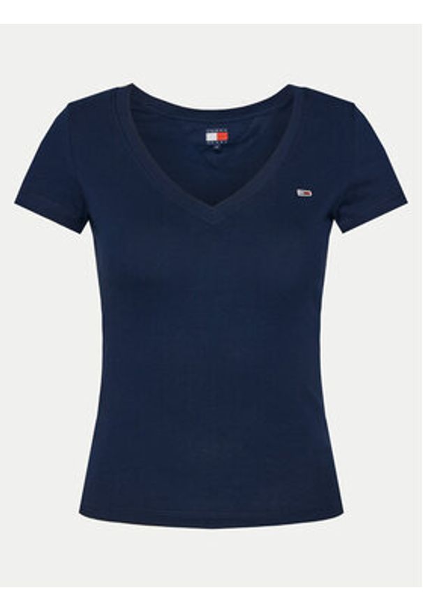 Tommy Jeans Komplet t-shirtów DW0DW21367 Kolorowy Slim Fit. Materiał: bawełna. Wzór: kolorowy