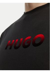 Hugo - HUGO T-Shirt Gradient 50556667 Czarny Regular Fit. Kolor: czarny. Materiał: bawełna. Wzór: gradientowy #2