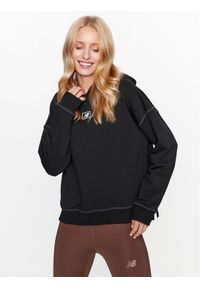 New Balance Bluza Essentials French Terry Hoodie WT33512 Czarny Regular Fit. Kolor: czarny. Materiał: bawełna