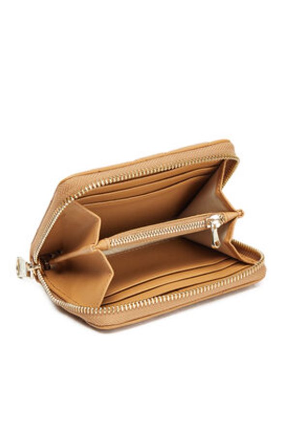 Patrizia Pepe Portfel 8Q0019/L004-B800 Brązowy. Kolor: brązowy. Materiał: skóra