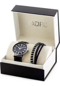 Zegarek Pacific ZEGAREK MĘSKI PACIFIC X0087-07 - komplet prezentowy (zy093d) #1