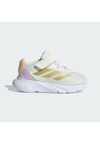 Adidas - Buty dla dzieci Duramo SL. Kolor: żółty, biały, pomarańczowy, wielokolorowy. Materiał: materiał