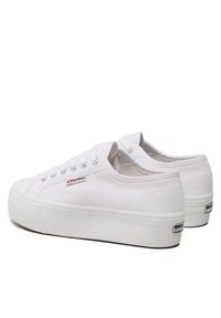 Superga Tenisówki 2790 Cotw Linea Up And Down S9111LW Biały. Kolor: biały. Materiał: materiał #7